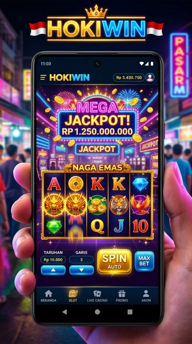 hokiwin — cuplikan layar ringkas